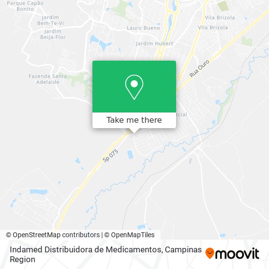 Indamed Distribuidora de Medicamentos map