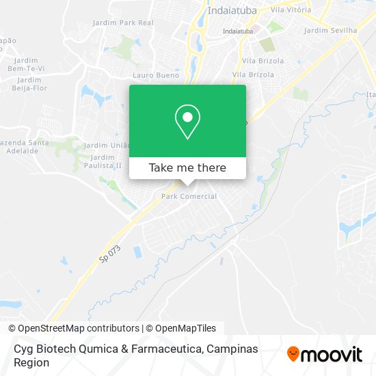 Cyg Biotech Qumica & Farmaceutica map