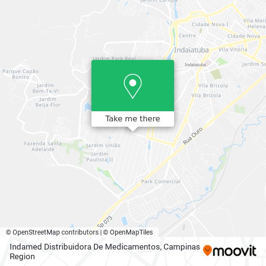 Indamed Distribuidora De Medicamentos map
