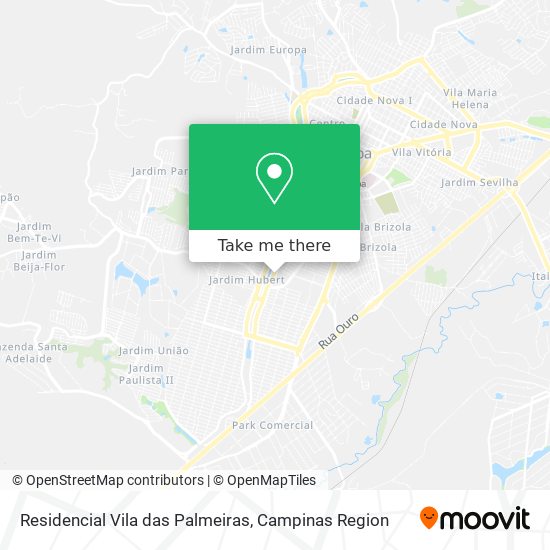 Residencial Vila das Palmeiras map
