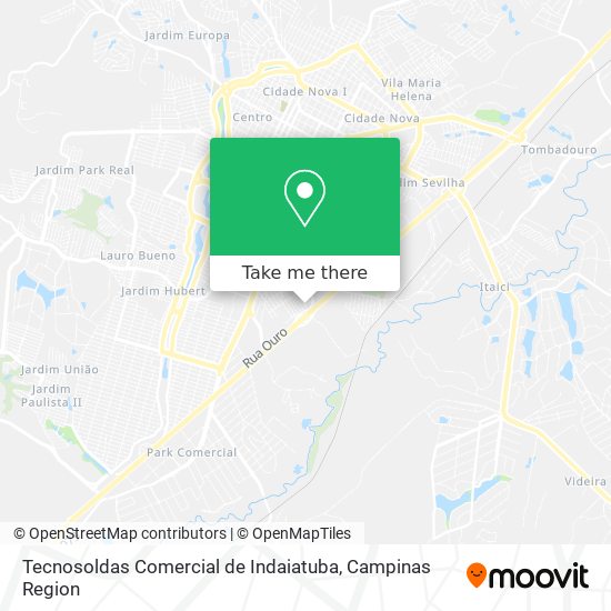 Tecnosoldas Comercial de Indaiatuba map