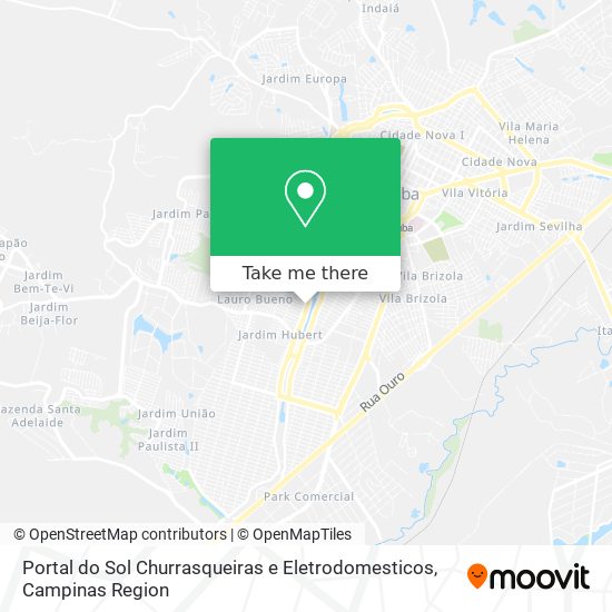 Portal do Sol Churrasqueiras e Eletrodomesticos map