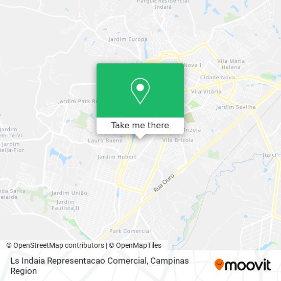 Mapa Ls Indaia Representacao Comercial