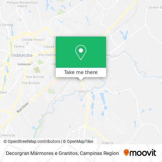 Decorgran Mármores e Granitos map