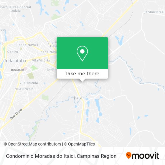 Condominio Moradas do Itaici map