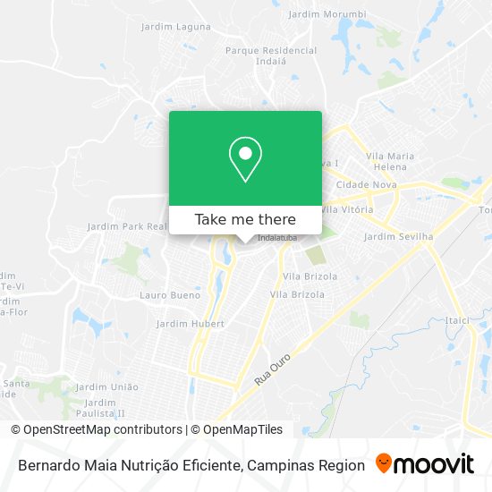 Bernardo Maia Nutrição Eficiente map