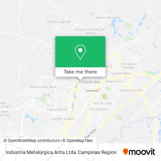 Indústria Metalúrgica Arita Ltda map
