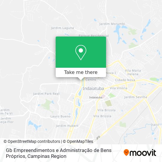 Gb Empreendimentos e Administração de Bens Próprios map