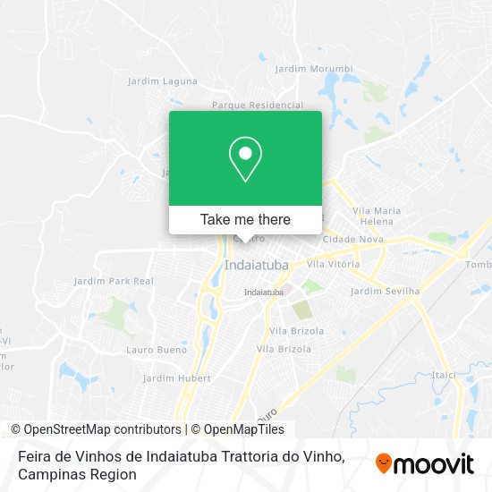 Feira de Vinhos de Indaiatuba Trattoria do Vinho map