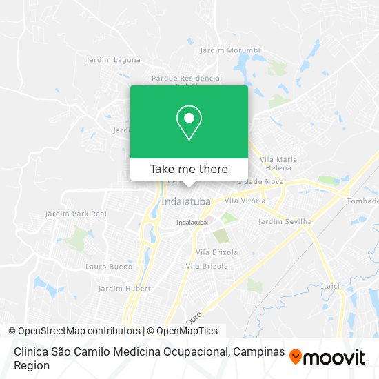 Clinica São Camilo Medicina Ocupacional map