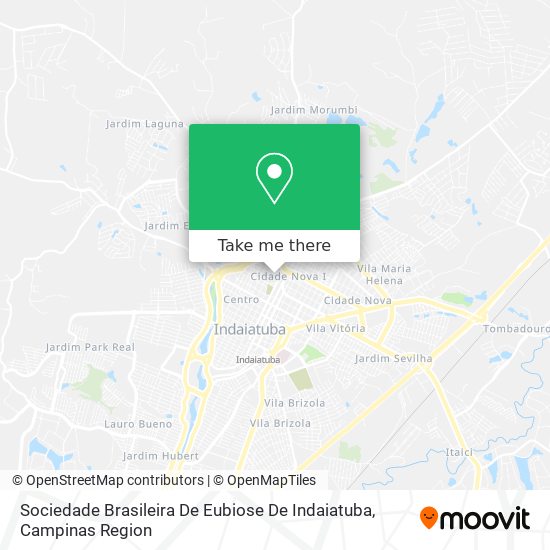 Sociedade Brasileira De Eubiose De Indaiatuba map