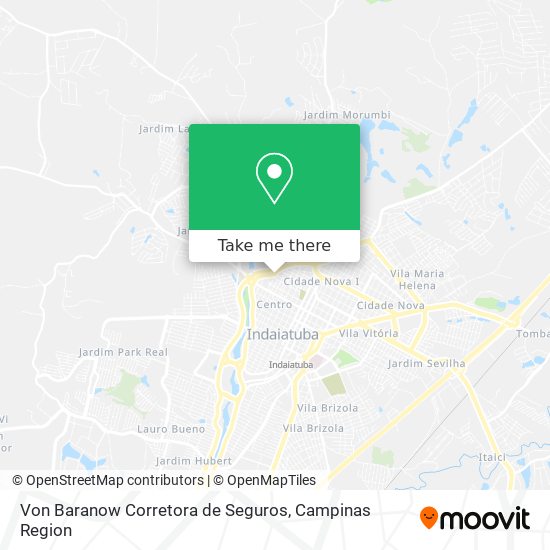Von Baranow Corretora de Seguros map