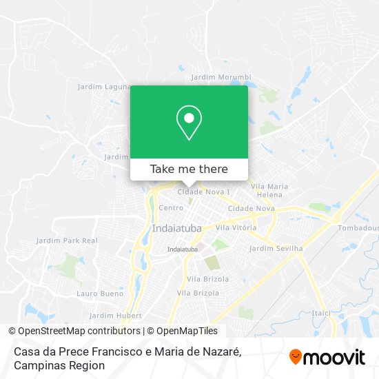 Casa da Prece Francisco e Maria de Nazaré map