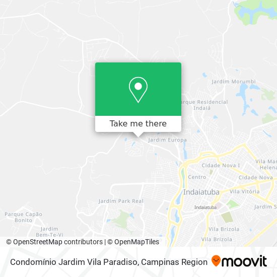 Condomínio Jardim Vila Paradiso map