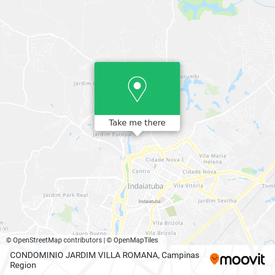 CONDOMINIO JARDIM VILLA ROMANA map