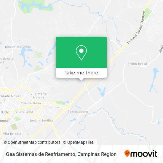 Gea Sistemas de Resfriamento map
