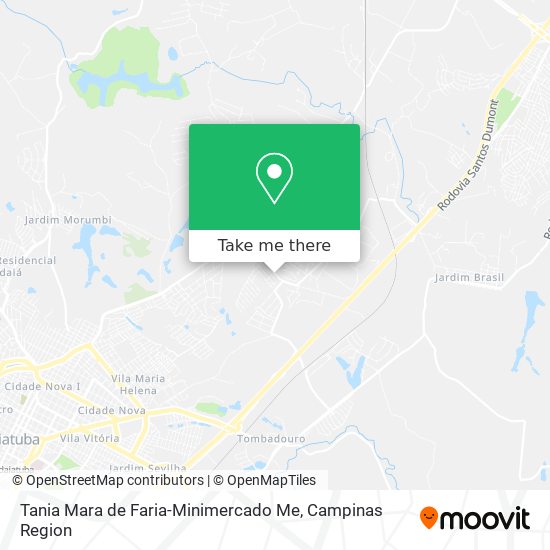 Tania Mara de Faria-Minimercado Me map