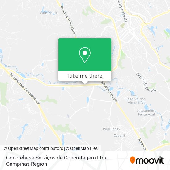 Concrebase Serviços de Concretagem Ltda map