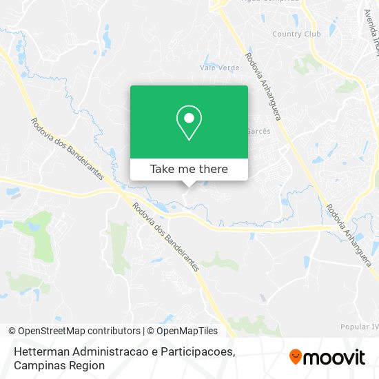 Hetterman Administracao e Participacoes map