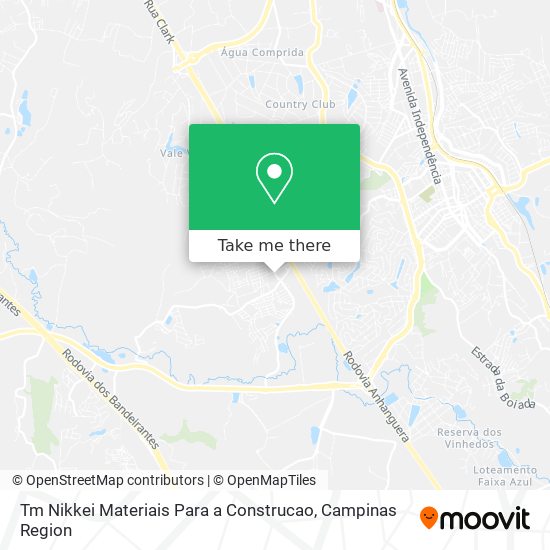 Tm Nikkei Materiais Para a Construcao map