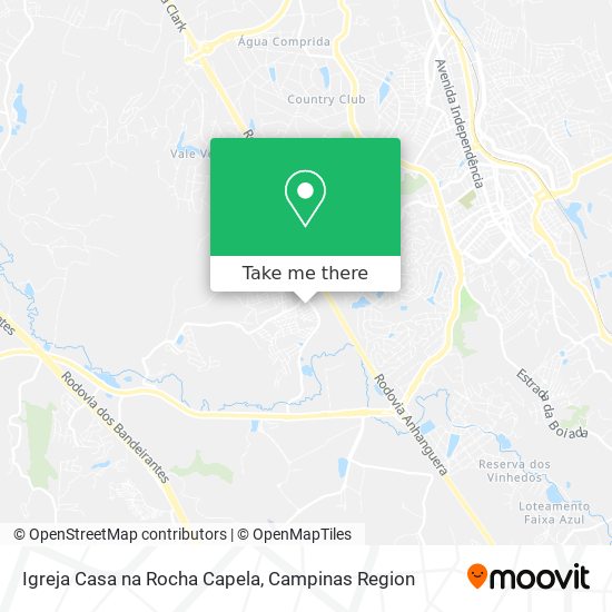 Igreja Casa na Rocha Capela map