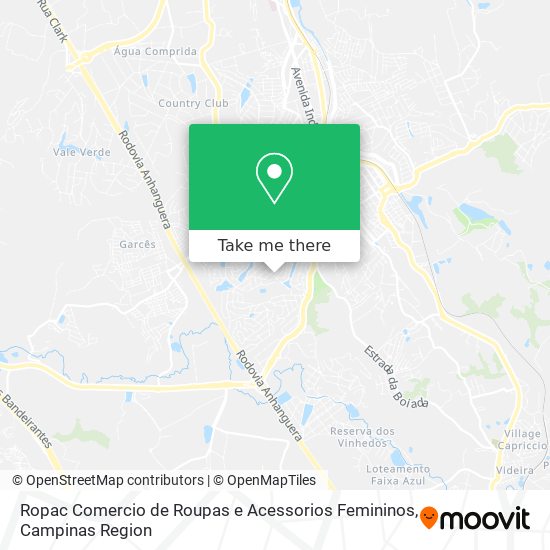 Ropac Comercio de Roupas e Acessorios Femininos map