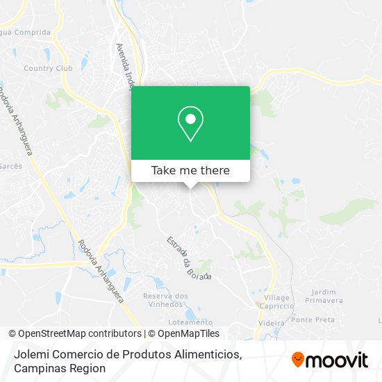 Jolemi Comercio de Produtos Alimenticios map