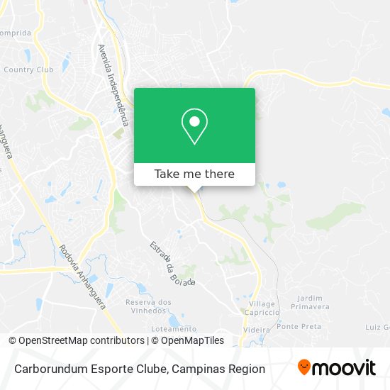 Carborundum Esporte Clube map
