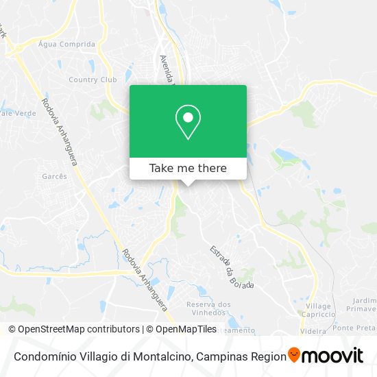 Condomínio Villagio di Montalcino map