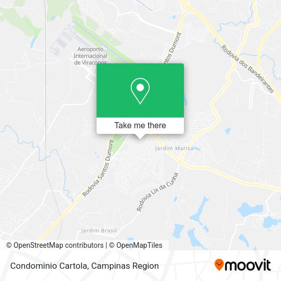 Condominio Cartola map