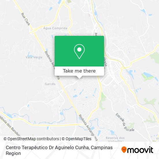 Centro Terapêutico Dr Aguinelo Cunha map
