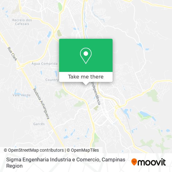 Sigma Engenharia Industria e Comercio map