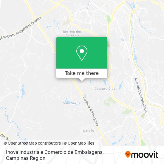 Inova Industria e Comercio de Embalagens map