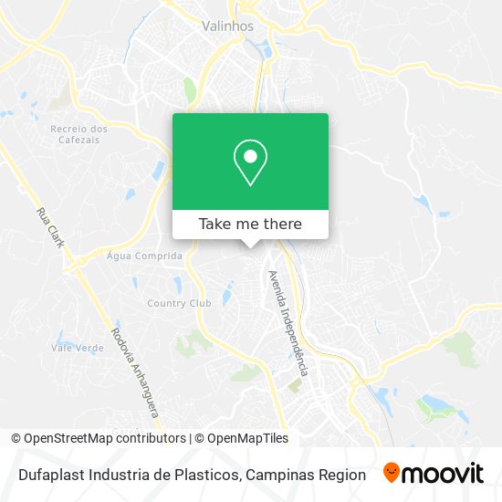 Dufaplast Industria de Plasticos map