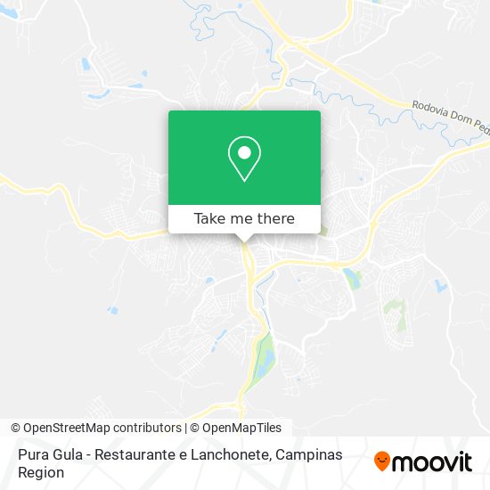 Pura Gula - Restaurante e Lanchonete map