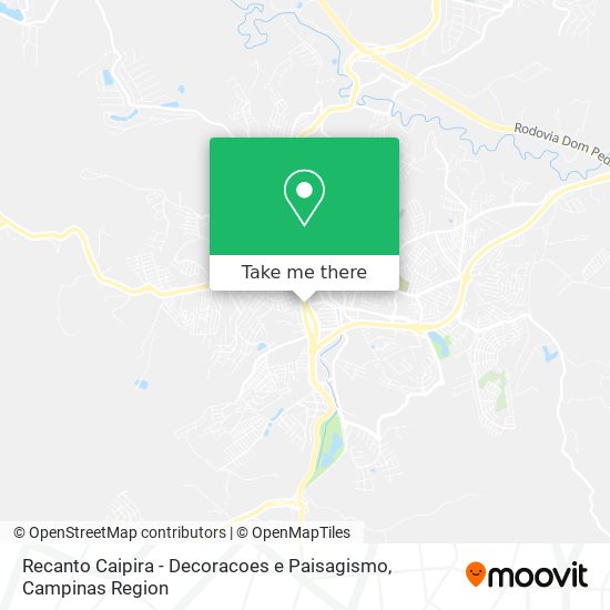 Recanto Caipira - Decoracoes e Paisagismo map