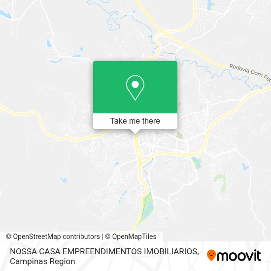 NOSSA CASA EMPREENDIMENTOS IMOBILIARIOS map