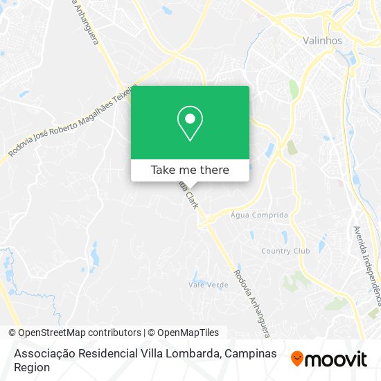 Associação Residencial Villa Lombarda map