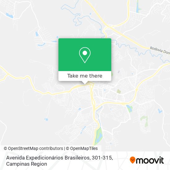 Avenida Expedicionários Brasileiros, 301-315 map