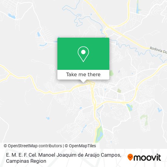 E. M. E. F. Cel. Manoel Joaquim de Araújo Campos map