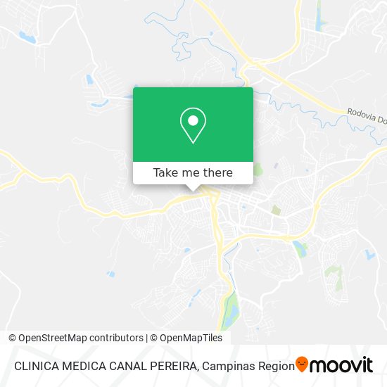 CLINICA MEDICA CANAL PEREIRA map