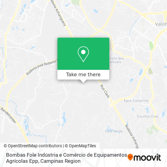 Bombas Fole Indústria e Comércio de Equipamentos Agrícolas Epp map