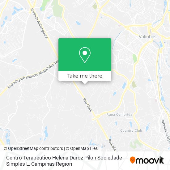 Centro Terapeutico Helena Daroz Pilon Sociedade Simples L map