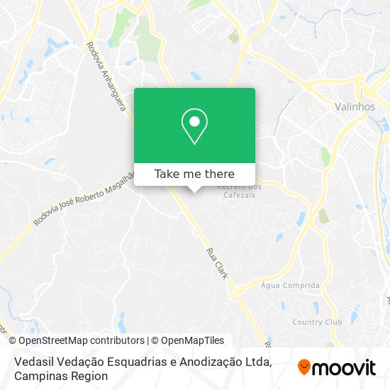 Vedasil Vedação Esquadrias e Anodização Ltda map