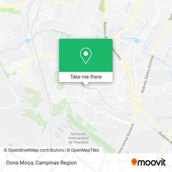 Dona Moça map