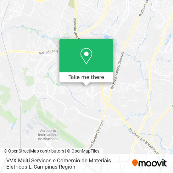 VVX Multi Servicos e Comercio de Materiais Eletricos L map