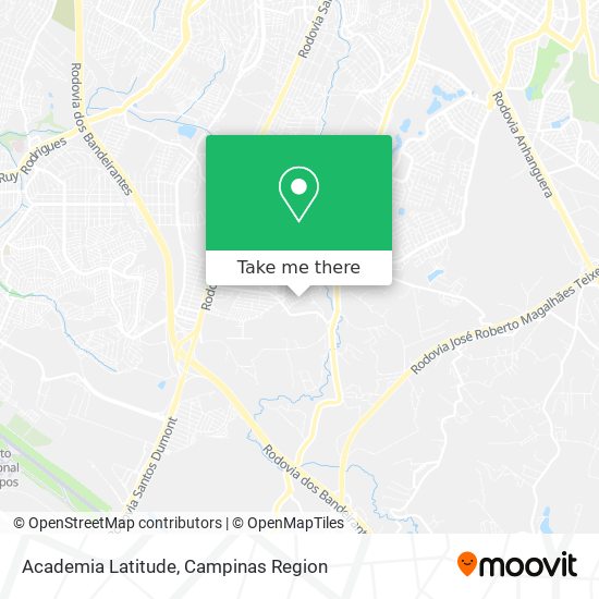 Mapa Academia Latitude