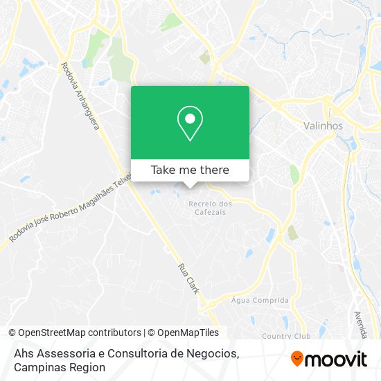 Ahs Assessoria e Consultoria de Negocios map