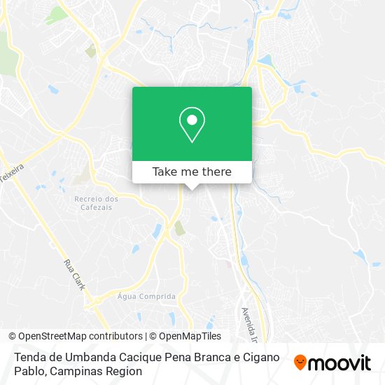 Tenda de Umbanda Cacique Pena Branca e Cigano Pablo map