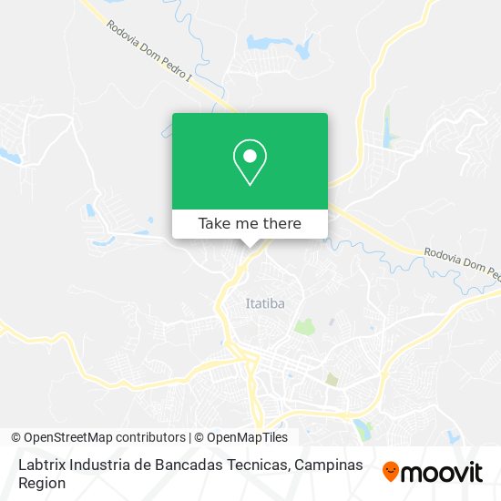 Labtrix Industria de Bancadas Tecnicas map